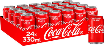 Coca Cola Coke Soft Drink Can 330ml Ref A00768 [Pack 24]